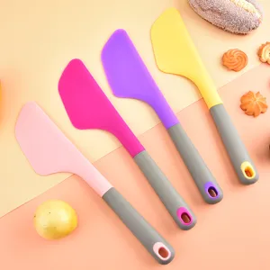 Grande Spatola in Silicone Raschietto per Crema Strumento per Pasticceria Utensile da Cucina Antiaderente Flessibile per Casa Panetteria
