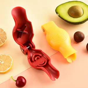 Stainless Steel ABS Chestnut Opener Kitchen Nut Cracker Sheller Walnut Pliers Tool Manual Kitchen Gadget