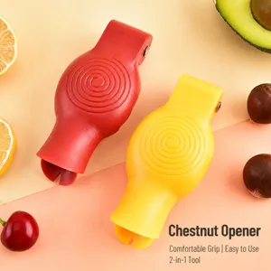 Chestnut Opener Nut Cracker Multi-functional Kitchen Tool for Easy Shell Peeling Tool