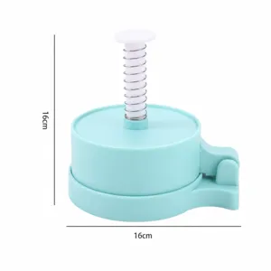 PP plastic meat press hamburger patty maker kitchen tool for home cooking and baby food