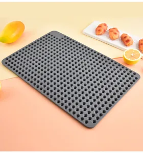 Kreative Silikon Hähnchen Backmatte, hitzebeständige Ofenmatte für Küche und Ofen.
