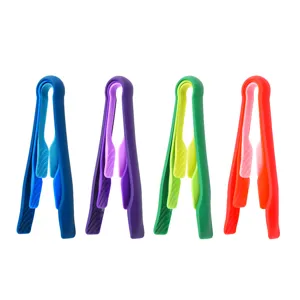 Pinze alimentari in PP set da tre cucina cottura pane ghiaccio mini strumento in plastica