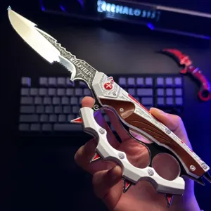 Delta Force modello di coltello tattico in lega periferica di gioco arma in metallo