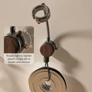 Suction cup hair dryer holder punch-free wall mounted blower rack for bathroom organizer storage