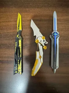 Delta Force gioco periferica lega coltello modello set, accessorio tattico dettagliato.