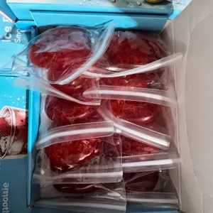 Fruit smoothie handmade squishy toy stress relief toy in transparent ziplock bag packing