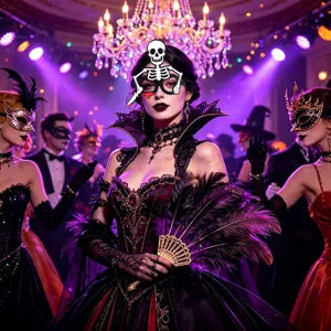 Lunettes feutre squelette Halloween fête mascarade nouveauté effrayante accessoire costume