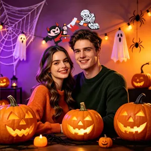 Halloween bloedige bijl skelet duivel haarband horror feest grappige rekwisieten decoratie