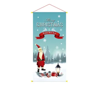 Weihnachtsmann hängende Flagge Banner für festliche Party Wanddekoration Design