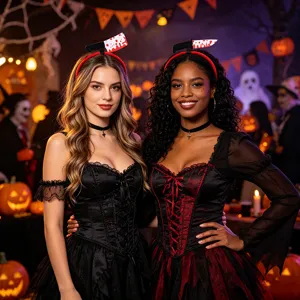 Serre-tête couteau sanglant Halloween accessoire de fête costume effrayant détail