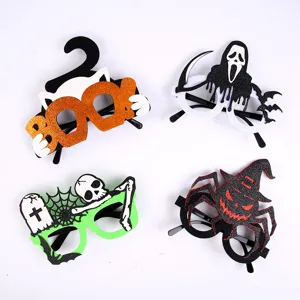 Halloween Filz Brille Requisiten, lustige Cartoon Party Brillen für Maskerade Kostüm Party.