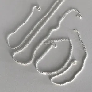 925 Sterlingsilber Glänzende Sternenhimmel Kette Halskette Für Damen Zierlich Minimalistisch Verstellbarer Schmuck Armband Geschenk