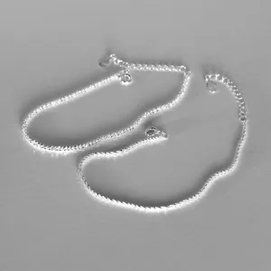 S925 Sterling Silber glänzende Sternenketten Armband oder filigrane Halskette, Schmuck.