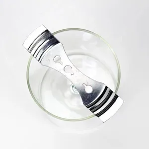 Soporte de mecha de vela de metal de 3 agujeros para herramienta de hacer velas DIY.