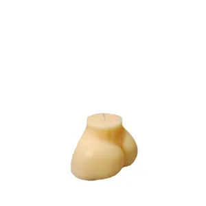 Body scented candle novelty home decor aesthetic gift soy wax cute butt candle room decor