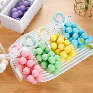 Macaron Trauben Seife Anhänger Geschenkbox handgemachte Aromatherapie Dekoration