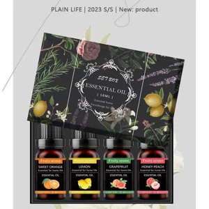 Aromatherapy Essential Oil Gift Set Plant Extract Fragrance Oil For Humidifier Diffuser Long Lasting Home Fragrance