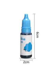 10ml water-soluble liquid pigment dye bottle for kids DIY crafts slime coloring tool supplies