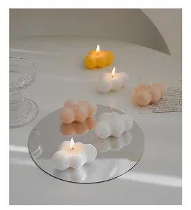 Wolk geurkaars handgemaakte sojawas esthetische huisdecoratie schattig verjaardagscadeau