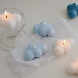Leuke wolken geurkaars esthetische huisdecoratie sojawas handgemaakte geschenken verjaardag