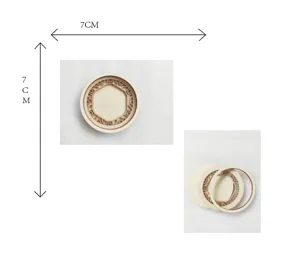 Holzgeschnitztes runden Detail, antikes hohles Fensterelement für DIY Handwerk Zubehör.