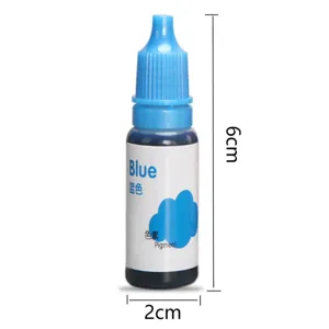 Water Soluble Liquid Pigment DIY Craft Coloring Dye For Kids Science Experiment Slime Sand Painting Candle Tinting Agent
