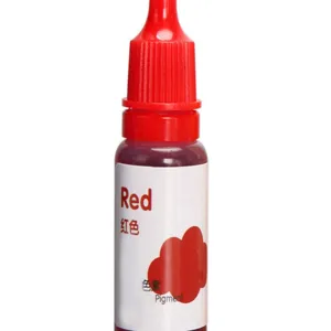 10ml water-soluble liquid pigment for kids DIY science experiments and slime coloring.
