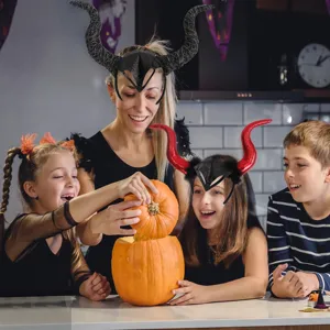 Απόκριες κερατάκι διάβολος στέκα πάρτι cosplay κοστούμι μαλλιών φωτογραφικά αξεσουάρ