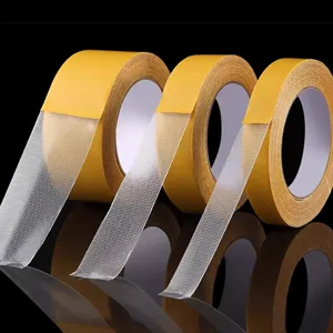 Heavy duty double sided mesh cloth tape high viscosity carpet tape for various decor uses