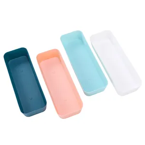 Multifunctional plastic drawer storage box organizer desktop sundry sorting container