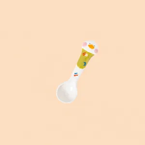 Cute Ceramic Duck Soup Spoon Creative Underglaze Tableware Kitchen Dining Tool Variant