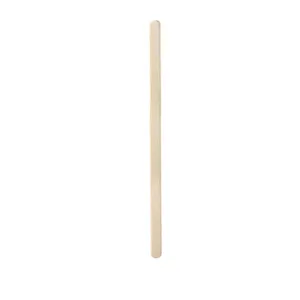 Wooden coffee stirrer disposable bamboo stir sticks for hot drinks milk tea coffee bar 100pcs