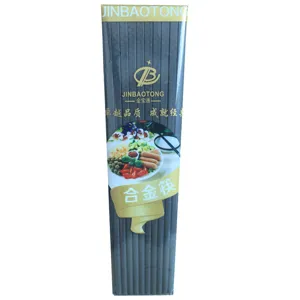 Alloy chopsticks reusable heavy duty metal chopsticks for home kitchen restaurant use 10 pairs
