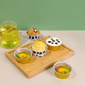 Gobelets en aluminium jetables pour friteuse à air, bols de cuisson résistants à la chaleur.