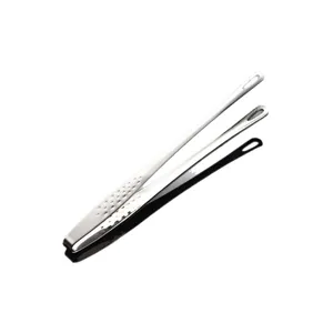 304 Stainless Steel Food Tongs Small BBQ Tong Kitchen Bread Steak Clip Anti-Scalding Tool