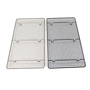 Thickened Large Cake Cooling Rack Champagne Gold Rectangular Bread Drying Net Non-Stick Toast Baking Net Rack
