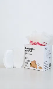 Disposable pet dog sanitary pad soft absorbent menstrual mat 30pcs pet care supply