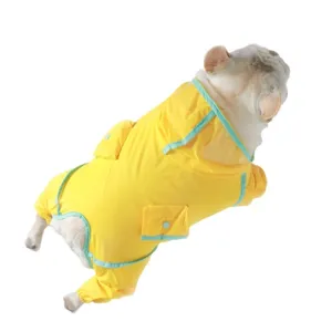 Imperméable pour chien quatre pattes capuche vêtements pour animaux de petite taille