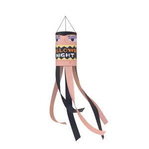 Halloween windsock hanging flag ghost outdoor decoration party pendant festive supplies