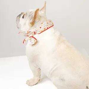 Pet cooling collar summer dog ice scarf breathable absorbent neckerchief anti heatstroke