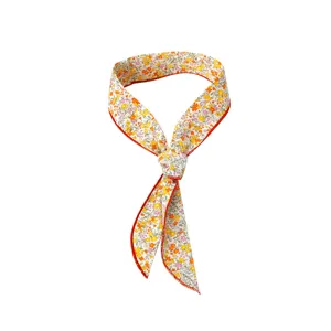 Floral pet cooling scarf summer neck wrap breathable pet ice towel cute collar dog cat