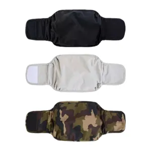 Honden buikband reu luiers ademend wasbaar huisdier fysiologische broek camouflage 3 stuks