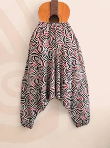 Unisex Ethnic Style 3D Printed Harem Pants Loose Elephant Pattern Casual Trousers Summer Wide Leg Bottoms For Travel