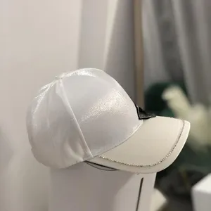 Damen Strass Baseball Cap glänzend Sommer Sonnenhut stilvoll Freizeit modische Kappe neu