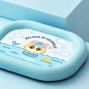 Summer Cooling Pet Bed Ice Silk Latex Dog Mat Breathable Puppy Cat Sofa Cushion Washable Anti-Slip Pet Sleeping Pad