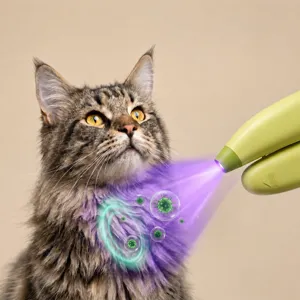 Professional portable pet UV light detector cat ringworm lamp skin testing tool