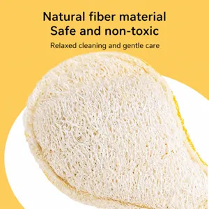 Natural luffa cat toy for teeth cleaning and biting, safe interactive pet chew toy.