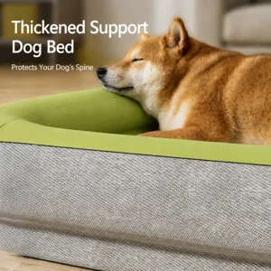 Letto per cani impermeabile materassino rinfrescante lavabile cuscino rialzato per cuccioli