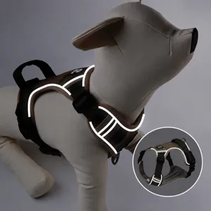 Reflective Dog Harness Vest No Pull Adjustable Pet Chest Strap for Medium Large Dogs