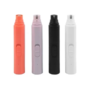 Pet Electric Nail Grinder USB Rechargeable Dog Cat Claw Trimmer With LED Blood Line Illumination Low Noise Pet Grooming Tool
